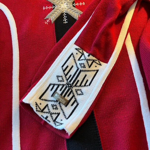 Columbia XCO snowflake Nordic, Cabin Core, Cozy Core, Winter Core sweater - Picture 7 of 11